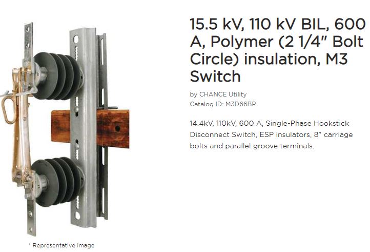 Switch Hook 600A 15kv